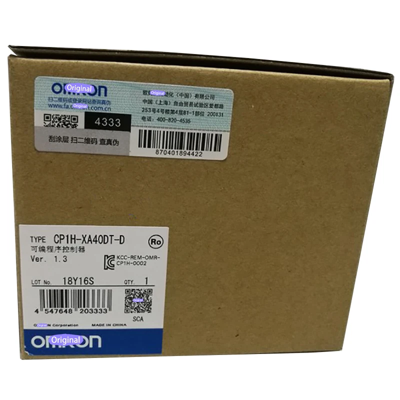 

New original In box {Spot warehouse} CP1H-XA40DT-D