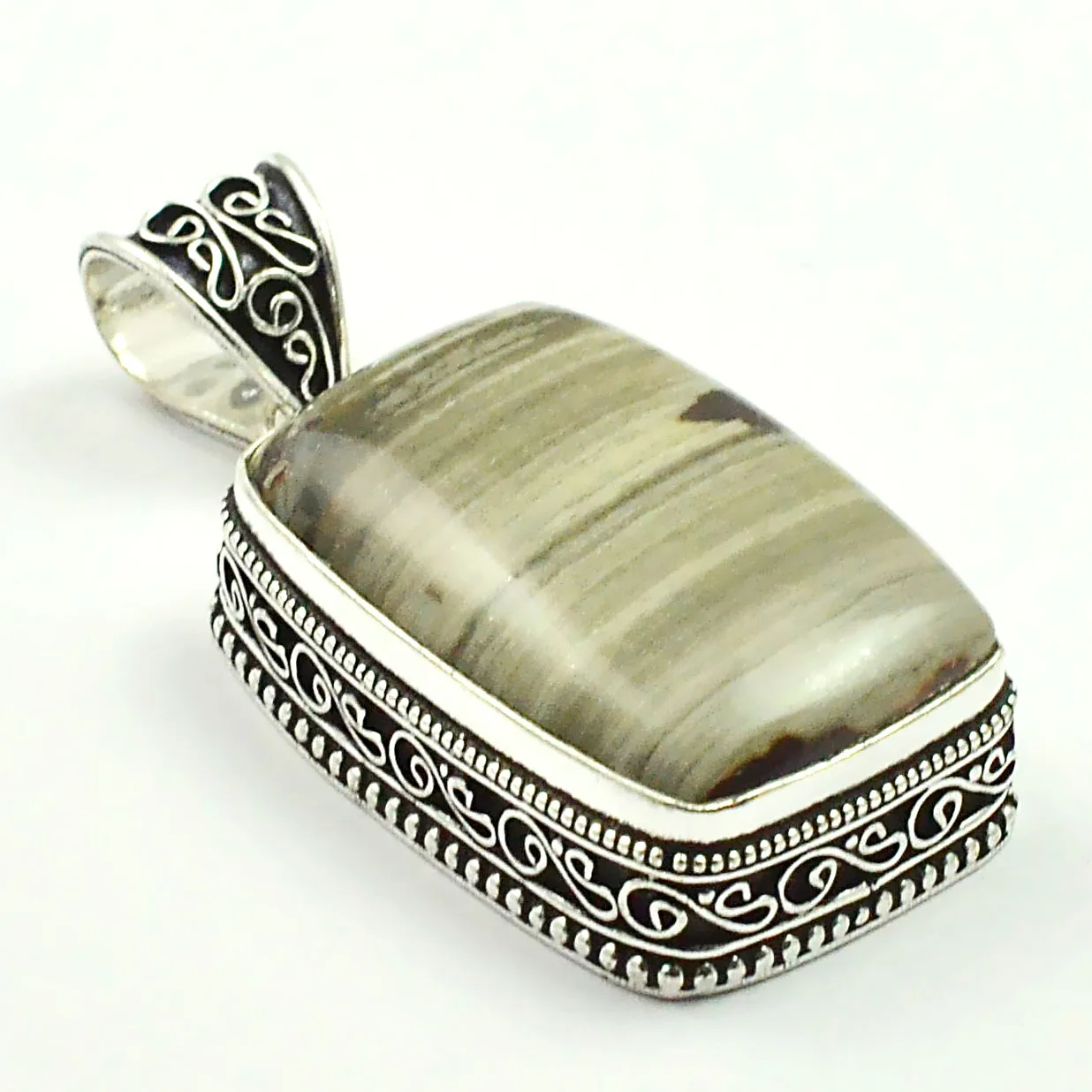 

Серебряные Подвески Jaspers сверху меди, 52 мм, P3806