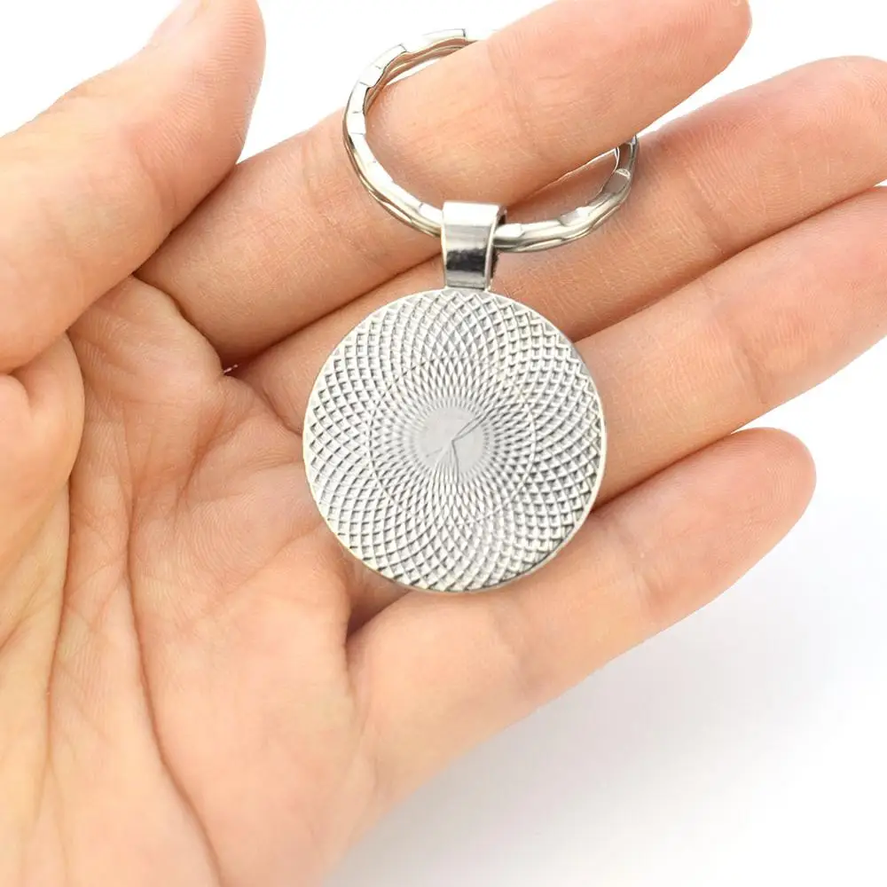 DIY Handmade Fashion Personalized Custom Keychain Rings Baby Lover Pet Photo Keyring Chain Ring Holder Birthday Commemorate Gift | Украшения