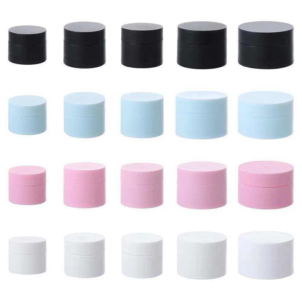 

5g/15g/20g/30g/50g Empty Tight Waist Container Empty Travel PP Facial Cream Jar Cosmetic Plastic Box Cosmetic Refillable Bottle