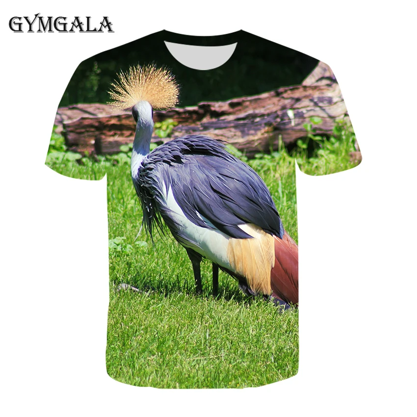 

Harajuku fashion brand 3D animal print men and women can wear casual loose T-shirts customized for spring and summer 2020