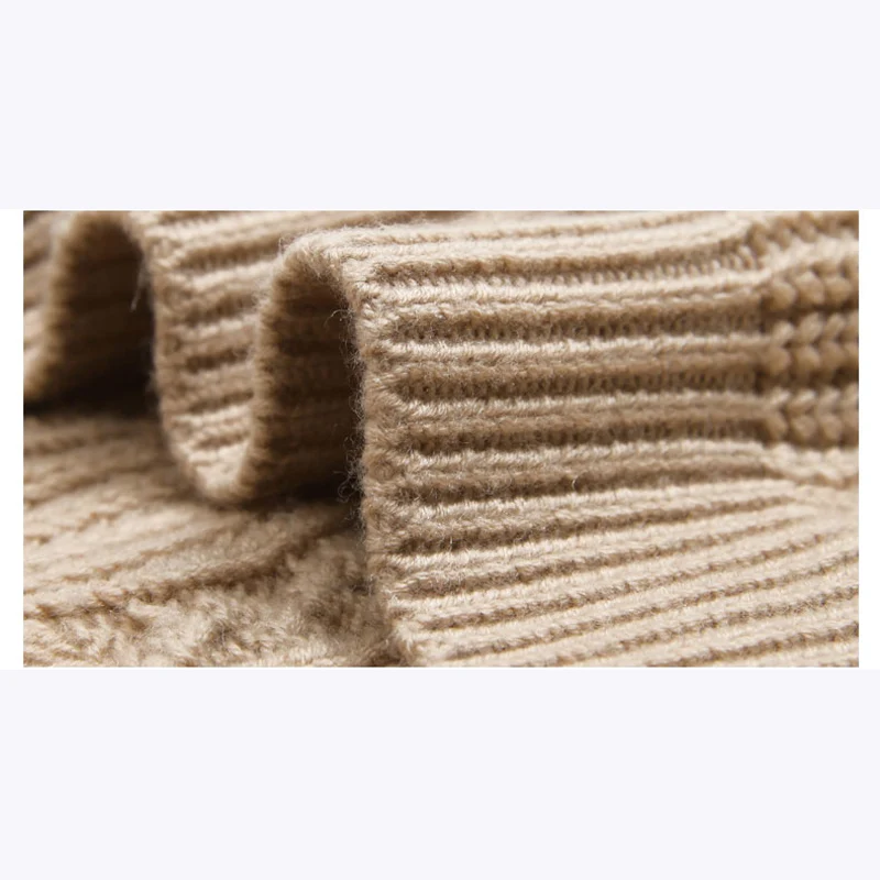2020 winter women's sweater pile neck slim long-sleeved short solid color pullover high neck cashmere knit bottoming shirt