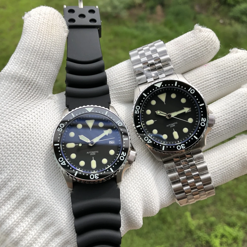 Часы STEELDIVE Diver 1996 SKX007 механические Автоматические часы без логотипа NH35 сапфировые