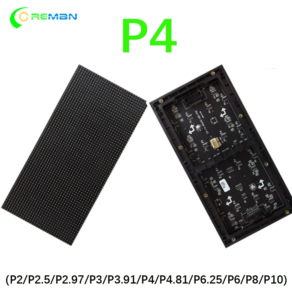 2121SMD светодиодная лампа экран дисплея матрица p4 256x128 мм RGB матричная панель-32x64 -