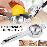 stainless steel citrus fruits squeezer orange hand manual juicer kitchen tools lemon juicer orange queezer juice fruit pressing