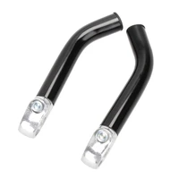 1pair 15cm bike rest handlebar aluminum bicycle bent handlebar ends for 22 2cm riding handlebar ends bicycle sheep horn bar end