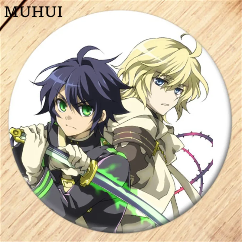 

Free Shipping Anime Seraph of the end Brooch Pin Cosplay Badges For Clothes Backpack Decoration B022