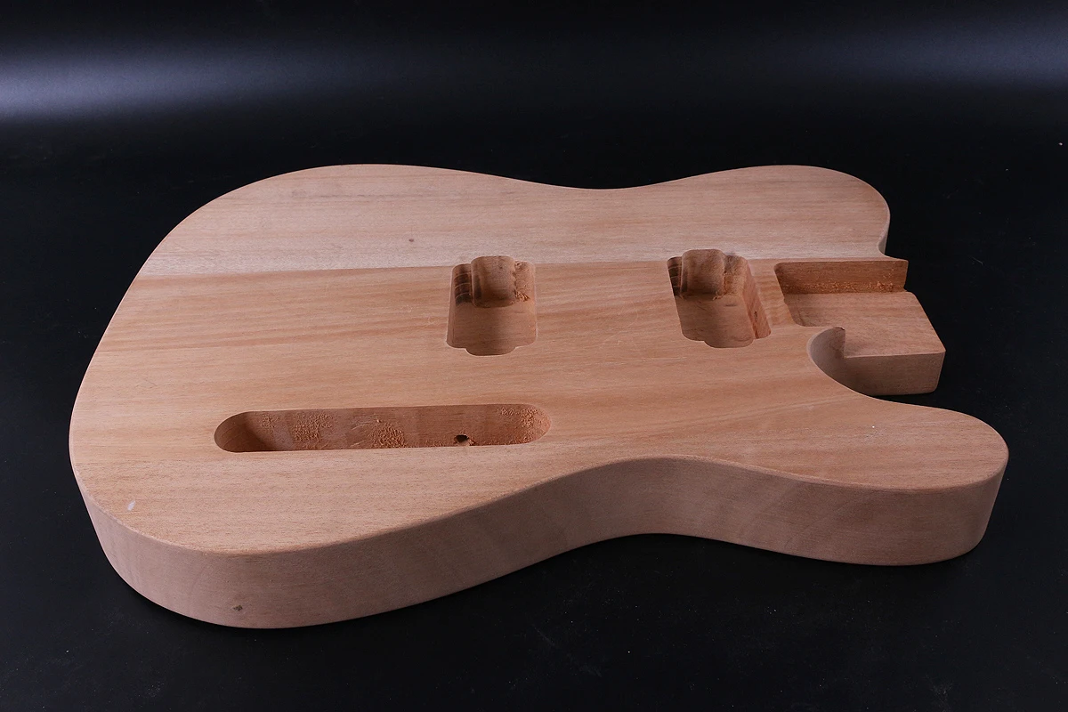 Diy Telecaster Style Electric Guitar Body Mahogany made Unfinished TL | Parts &amp Accessories