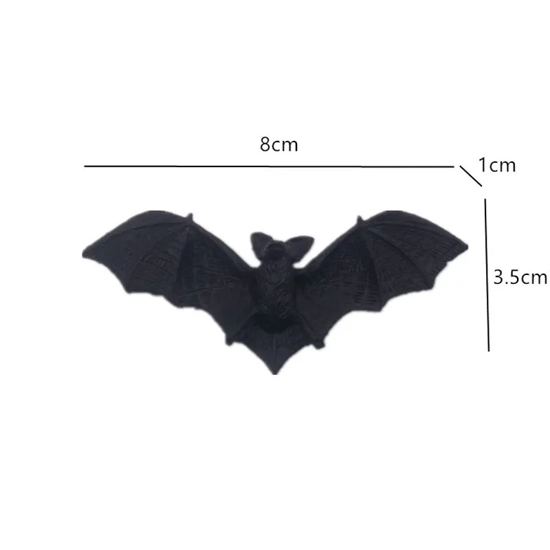Мини-фигурки летучей мыши из ПВХ аниме модель игрушки на Хэллоуин новинка шутка