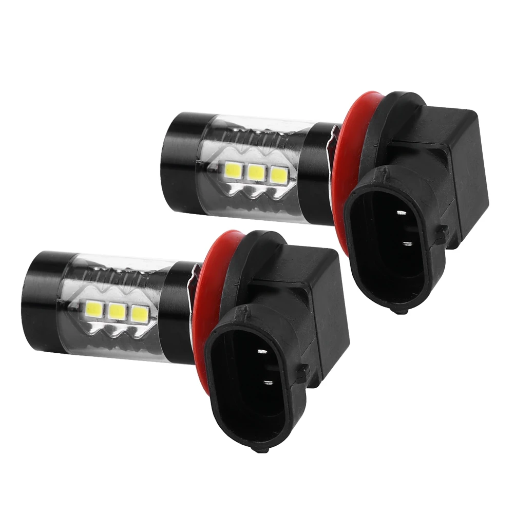 2 * H11 H8 12V-24V Led Canbus без ошибки противотуманные лампы дневного Светильник Тюнинг