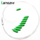 10 шт.лот 0,9 мм стальной трубчатый волоконно-оптический PLC сплиттер 1x8 SCAPCMini Blockless 1*8 Sc APC коннектор волоконно-оптический PLC сплиттер