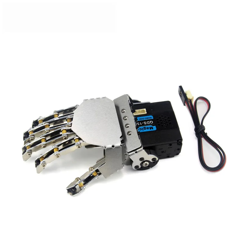 Робот Пальчик DIY bionic механическая ручная связь рулевое управление учебный робот