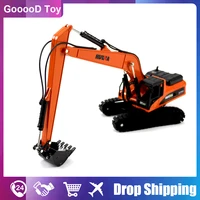 huina 150 alloy metal long arm excavator truck car diecasts toy vehicles model caterpillar engineering vehicle toy boy child