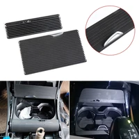 car inner frontrear centre console water cup holder slide zipper roller curtain blind cover for bmw x1 x2 f48 f49 f39