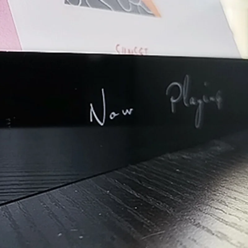 Теперь играя акриловый стенд для LP виниловой записи/Роскошная