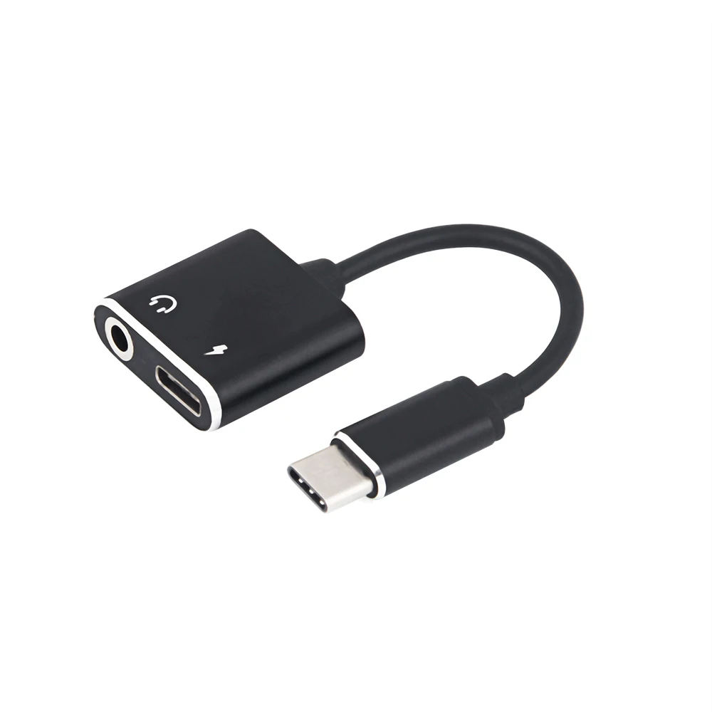 Новый аудиоадаптер 2 в 1 зарядный кабель для наушников умный разъем мобильного