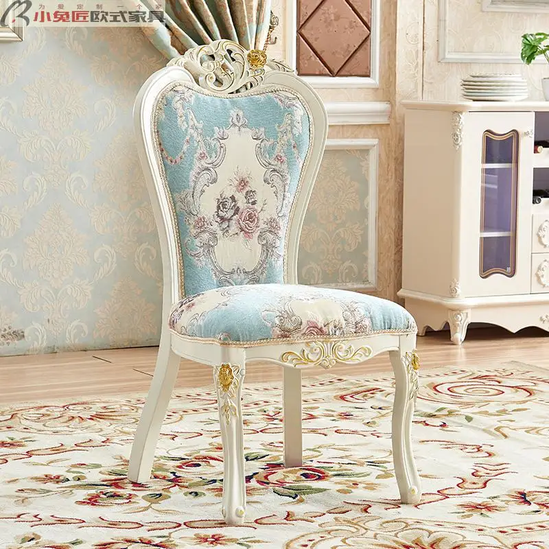 Обеденный стул в европейском стиле домашний современный минималистичный для