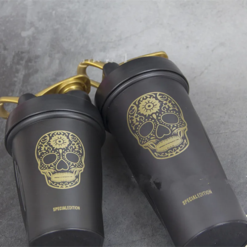 Шейкер с рисунком черепа 400/600 мл | Дом и сад