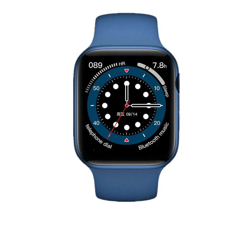 New W56 Smart Watch Series 6 Women Men 1.75 inch Bluetooth Call Smartwatch Rate Waterproof ECG Heart Fitness Tracker PK IWO 13
