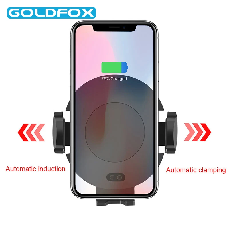 

C11 Automatic Infrared Sensor Car Wireless Charger For iPhone X 8 Plus Fast Charger Air Vent Holder For Samsung S9 S8 Note 8 9