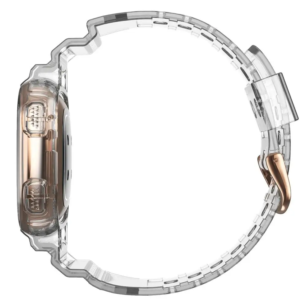 

Clear TPU Band Case Cover For Fitbit Versa 3 Transparent Bracelet Strap Replacement Watchband For Fitbit Sense Accessories