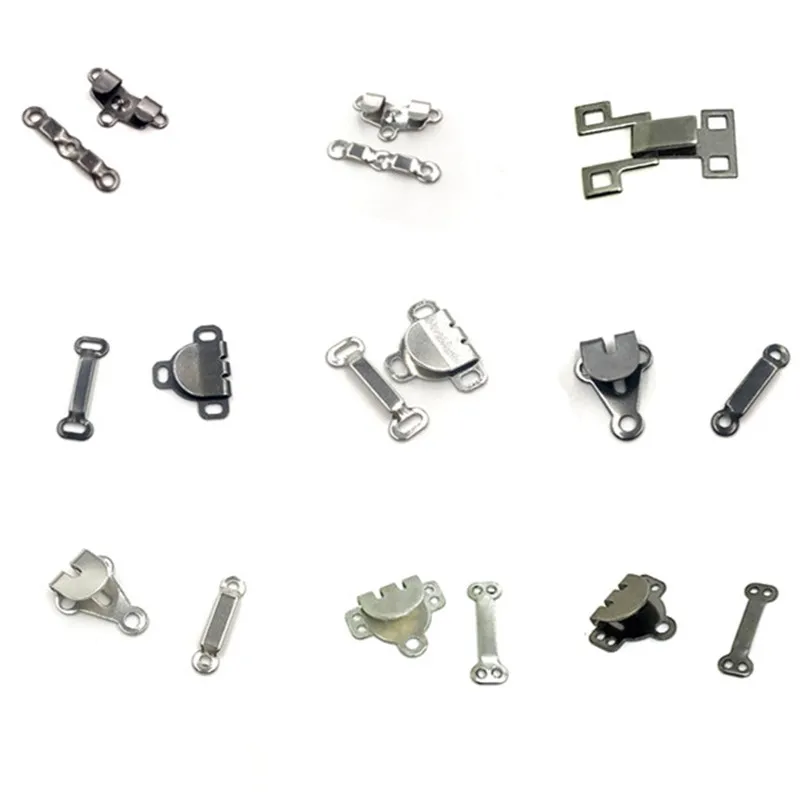 Металлическая пряжка в форме лягушки невидимая пуговица для