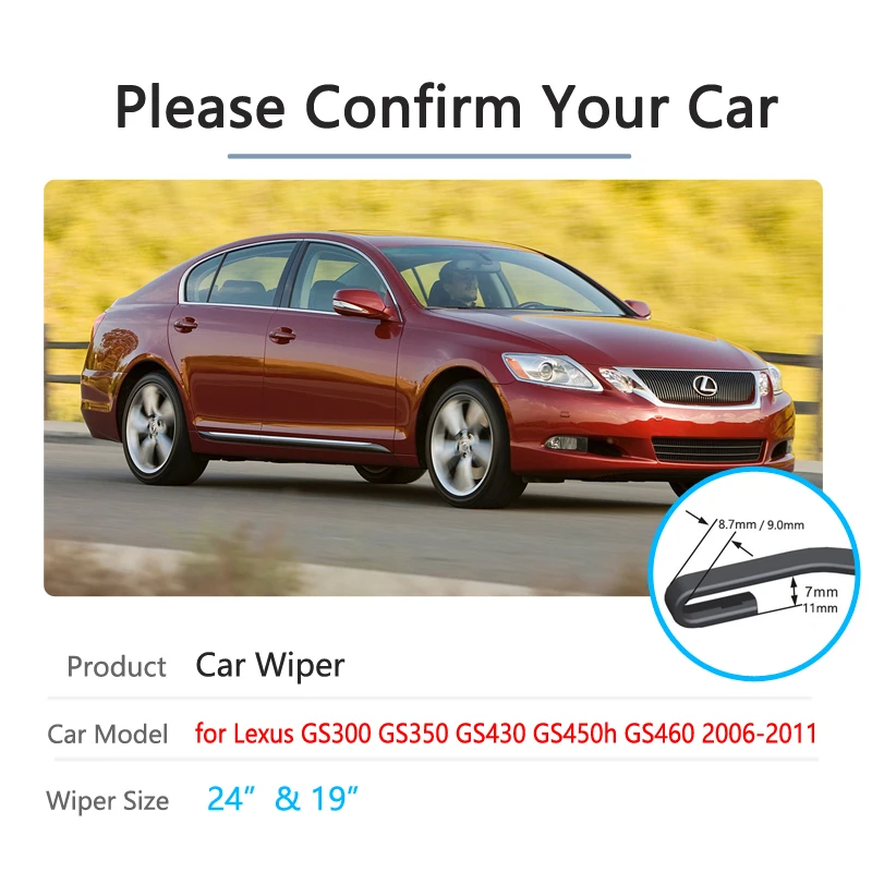 Щетки стеклоочистителя для Lexus GS GS300 GS430 GS450h GS350 GS460 2006 ~ 2011 F Sport | Автомобили и