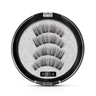 Genailish 4 шт.пара 3D Магнитный Накладные ресницы расширение Красота аксессуары для макияжа мягкие волосы поддельные ресницы Faux Cils Naturel