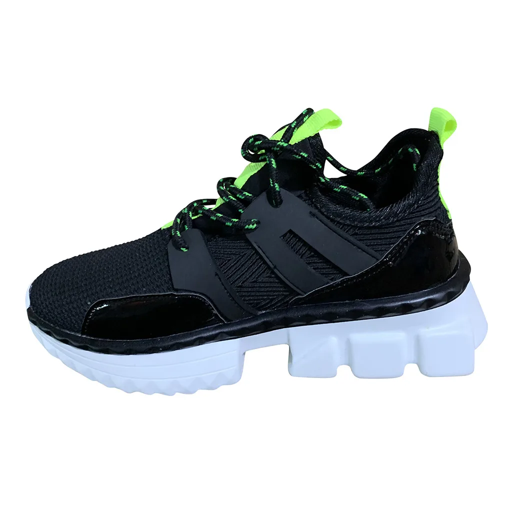 

Women's Flat Sneakers Round Toe Casual Sneakers Lightweight Breathable Walking Sneakers Lace-up Mesh Running Shoes Women's Shoes