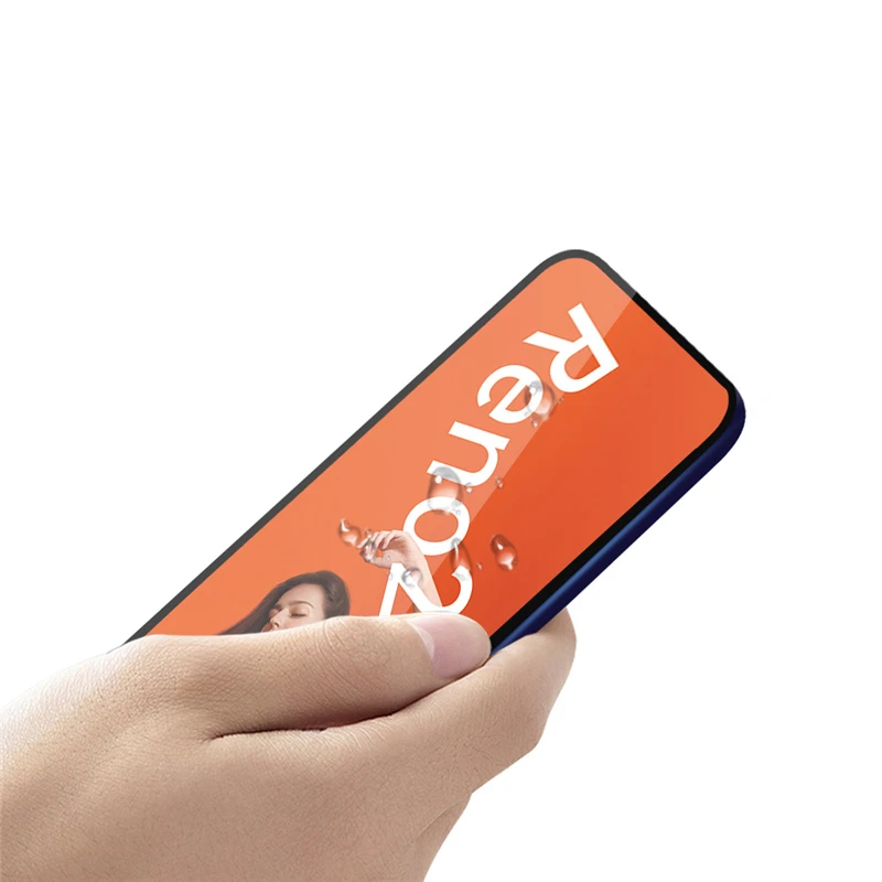 Protector de pantalla de vidrio templado para m&oacute;vil OPPO, pel&iacute;cula protectora de vidrio para tel&eacute;fono OPPO Reno2, 2 uds.-1