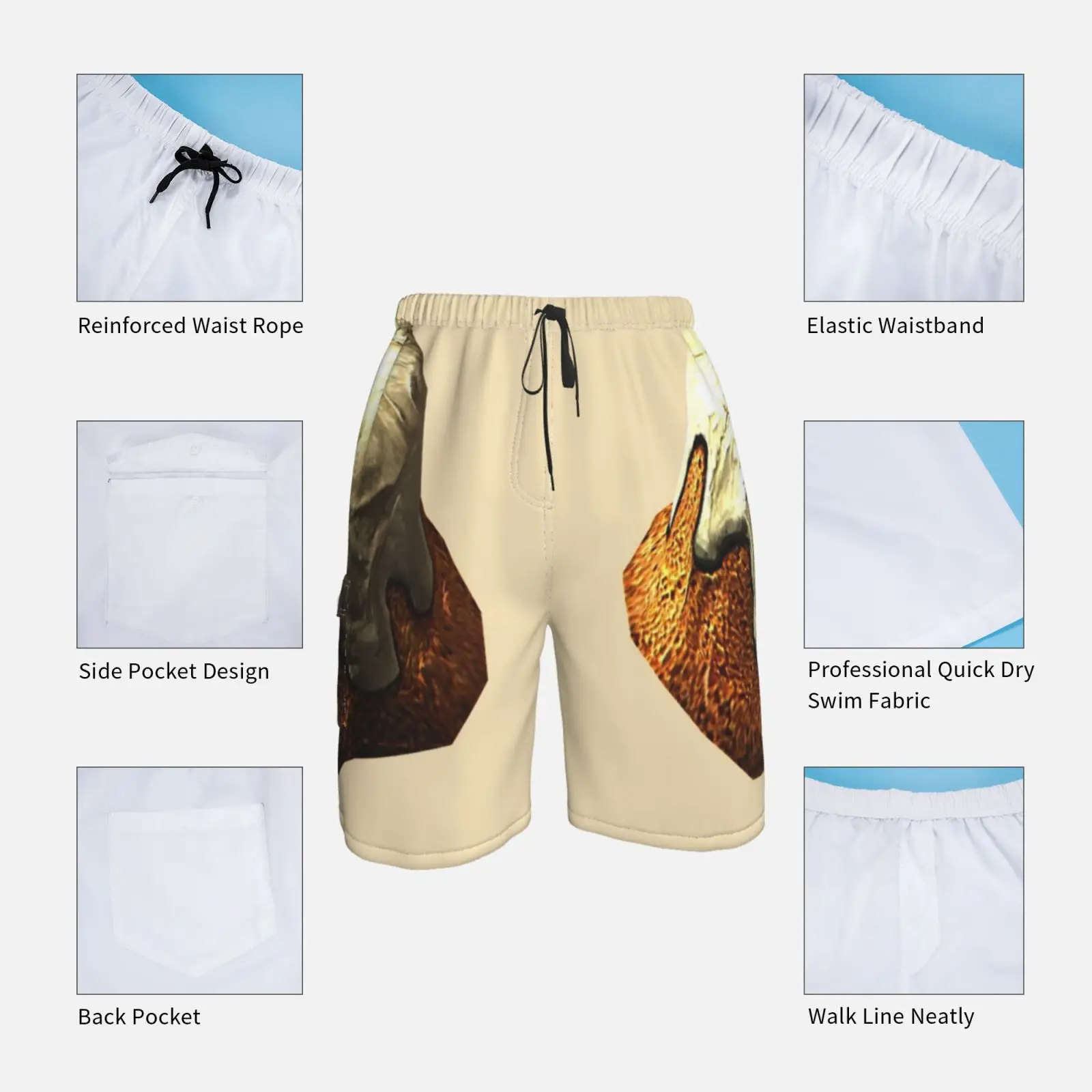 Сладкий рулон! Пляжные шорты мужские пляжные одежда для плавания Skyrim Свиток