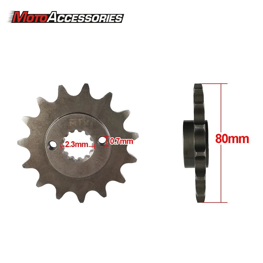 Передняя Звездочка двигателя для KTM Road мотоцикла из стального сплава передние