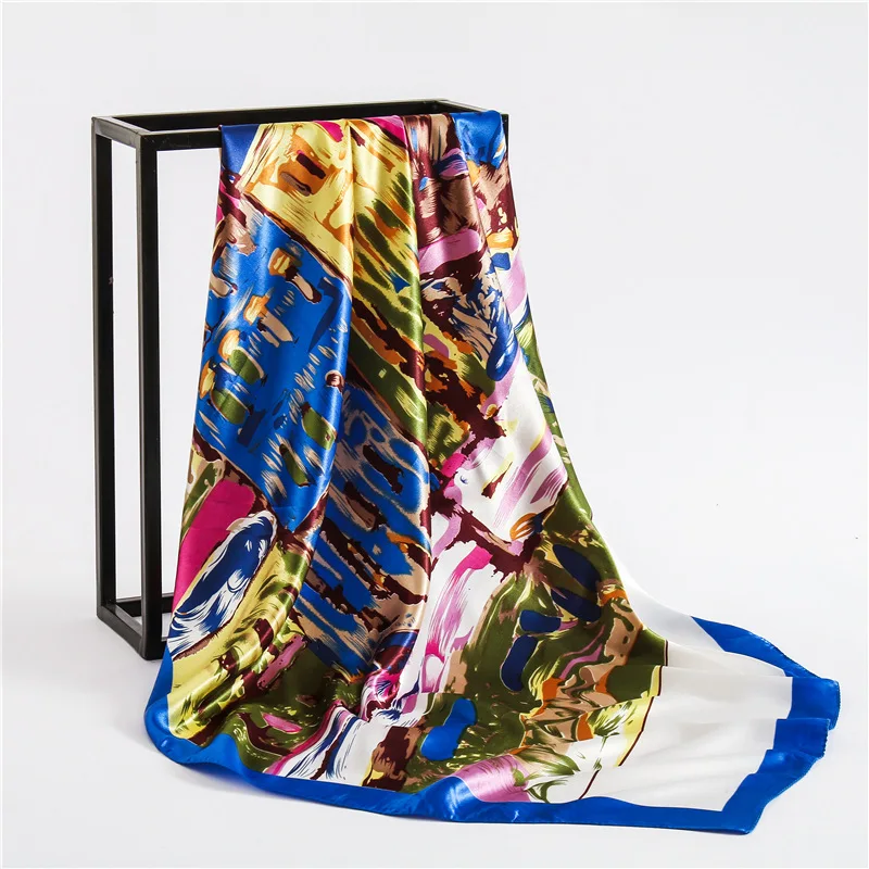 Женский платок из пашмины большие размеры 90*90 см| |