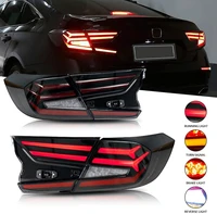 led tail lights for honda accord 2018 2019 2020 10th gen animation drl sequential indicator rear lamp assembly