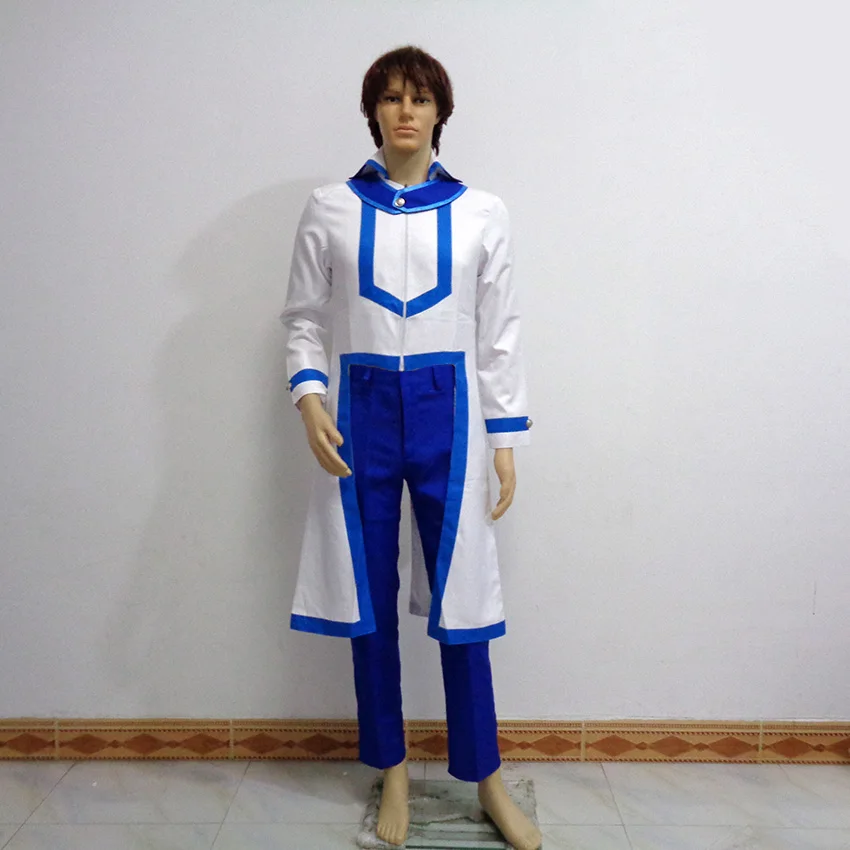 Фото Yu-Gi-Oh GX Zane Truesdale Cos Рождественская вечеринка Хэллоуин Розовая форма Косплей Костюм на заказ любой размер №1