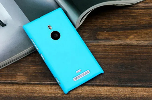 Высококачественный прорезиненный Жесткий Чехол для Nokia 925 Lumia 925