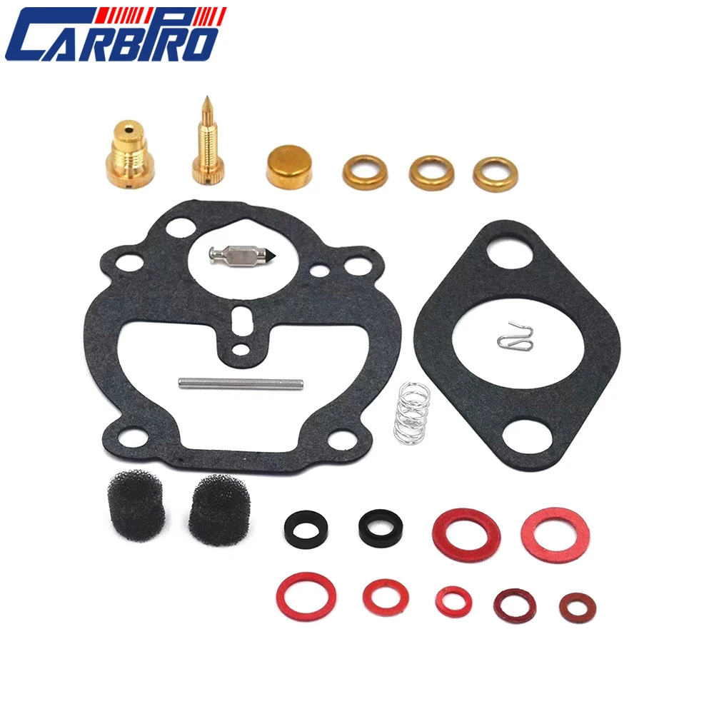 

Carbman Carburetor Rebuild Kit for Chalmers B C CA D10 D12 WD45 WF 190 190XT Carburetor Kit W/Zenith Carb