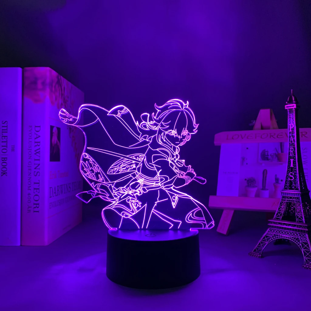 

Genshin Impact Kaedehara Kazuha Led Night Light for Child Bedroom Decor Kids Birthday Gift Genshin Impact Led Night Lamp Bedside