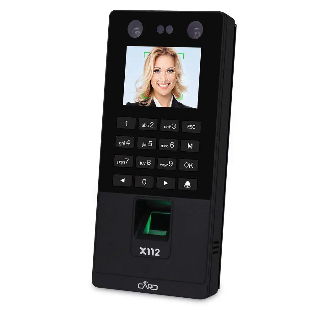 2.8 inch TCP/IP USB Biometric Facial Door Access Control System Fingerprint Face Time Attendance Machine RFID Keypad Reader |