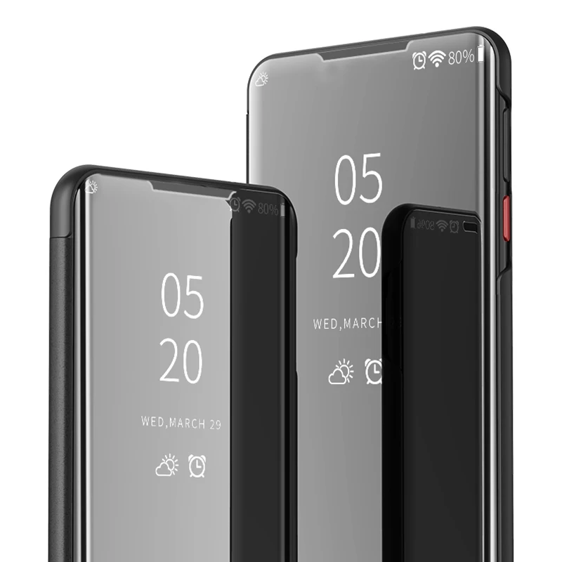 Умный зеркальный флип чехол для Xiaomi Redmi Note 7 8 5 6 Pro для Redmi 8A 7A 6A 5A 5 Plus Pro Note 4X K20 9T Pro S2 Y2 Y3 Go
