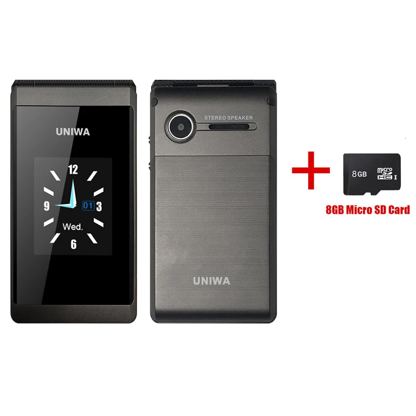 Add 16GB Memory card Русская клавиатура раскладушка флип мобильный телефон gsm 1200 мАч кнопочный две sim-карты дешевый разблокированный мобильный телефон X28 - Цвет: Add 16GB Memory card