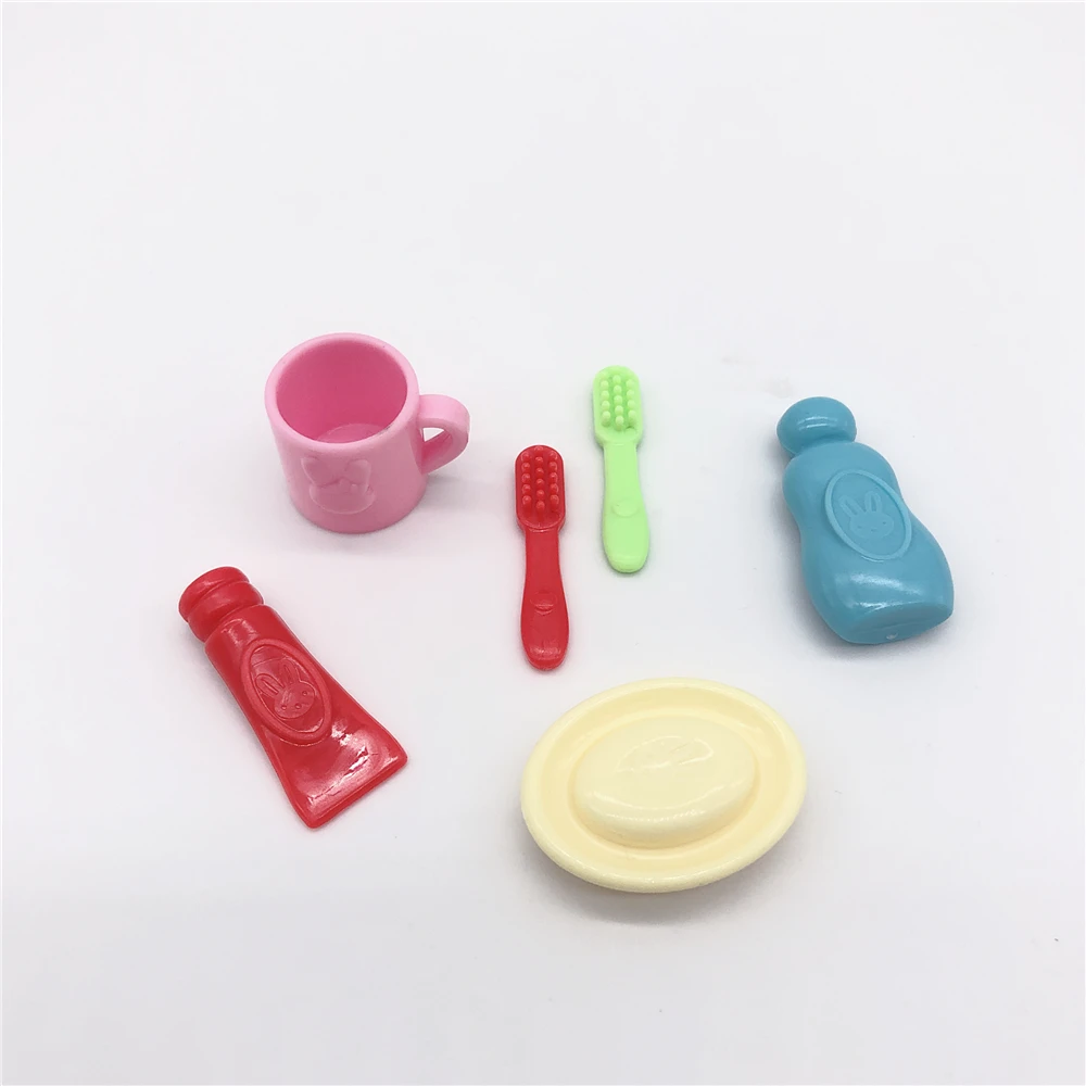 

2020 latest fashion Barbies Princess doll accessories crib bedroom series plastic children play house toys