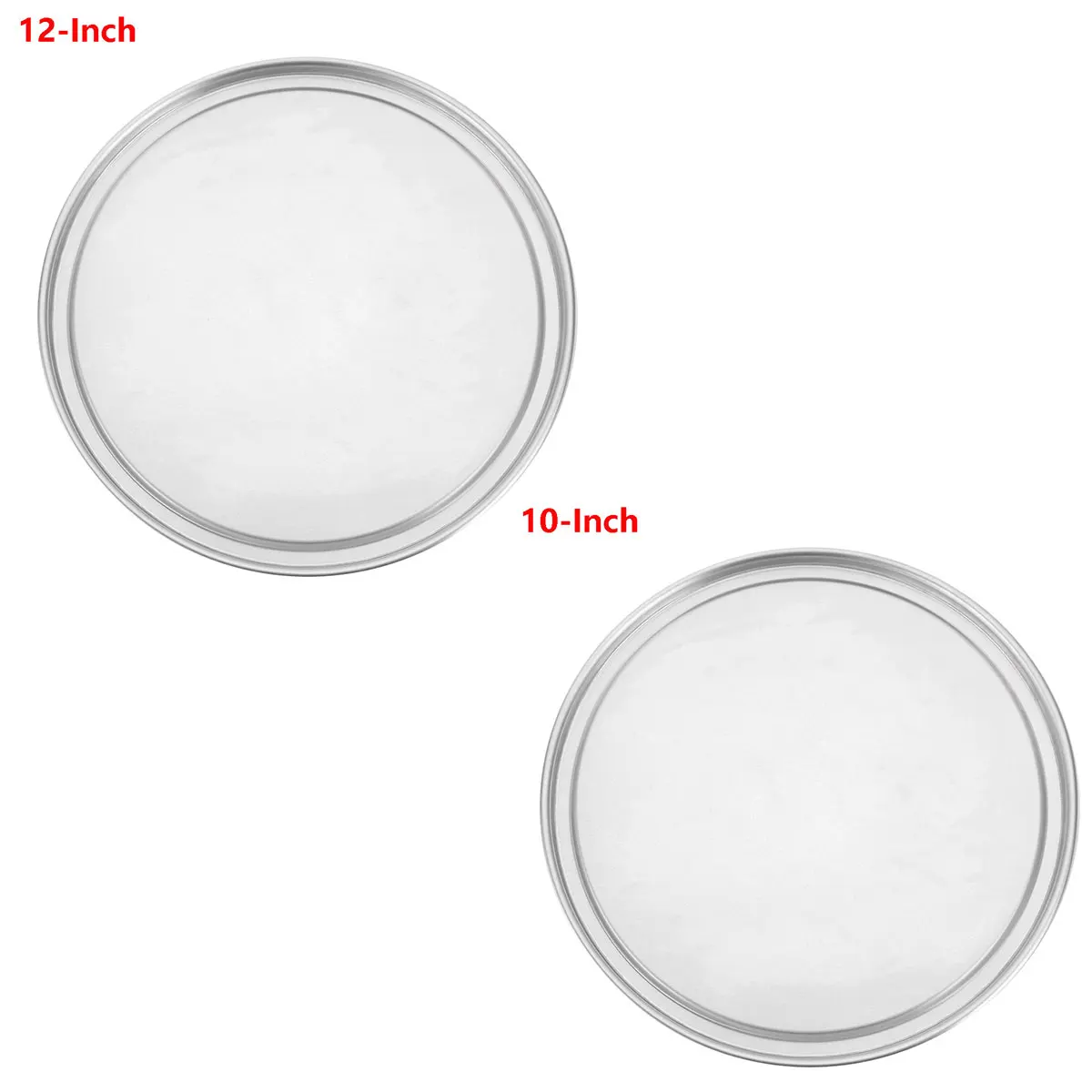 10/12 дюйма Алюминий сплав камень для пиццы круглая форма выпечки тарелка