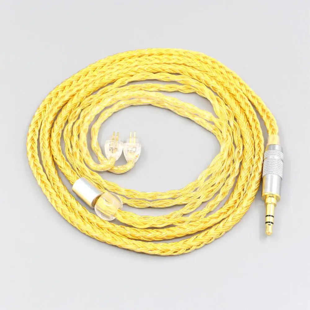 

LN007365 16 Core OCC позолоченный плетеный кабель для наушников для AUDEZE iSINE 10 20 LX LCDi3 LCDi4