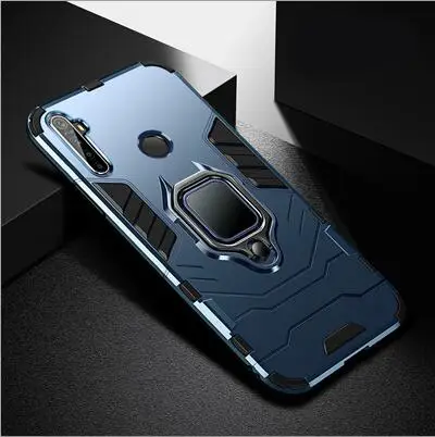 Синий Противоударный защитный чехол KEYSION для Realme X2 Pro XT 5 Pro 3 C2, защита от падения, задняя крышка для телефона OPPO F11 Pro Reno 2 Reno Z K1 A1K - Цвет: Синий