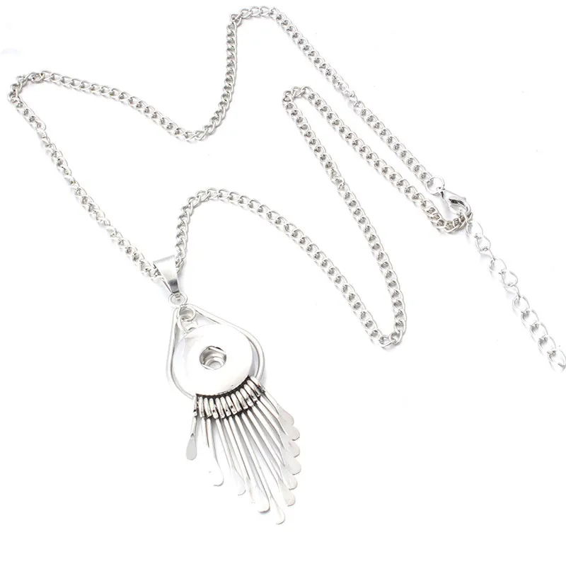 Новые винтажные ювелирные изделия металлические кнопки ожерелья 18 мм 12 ожерелье