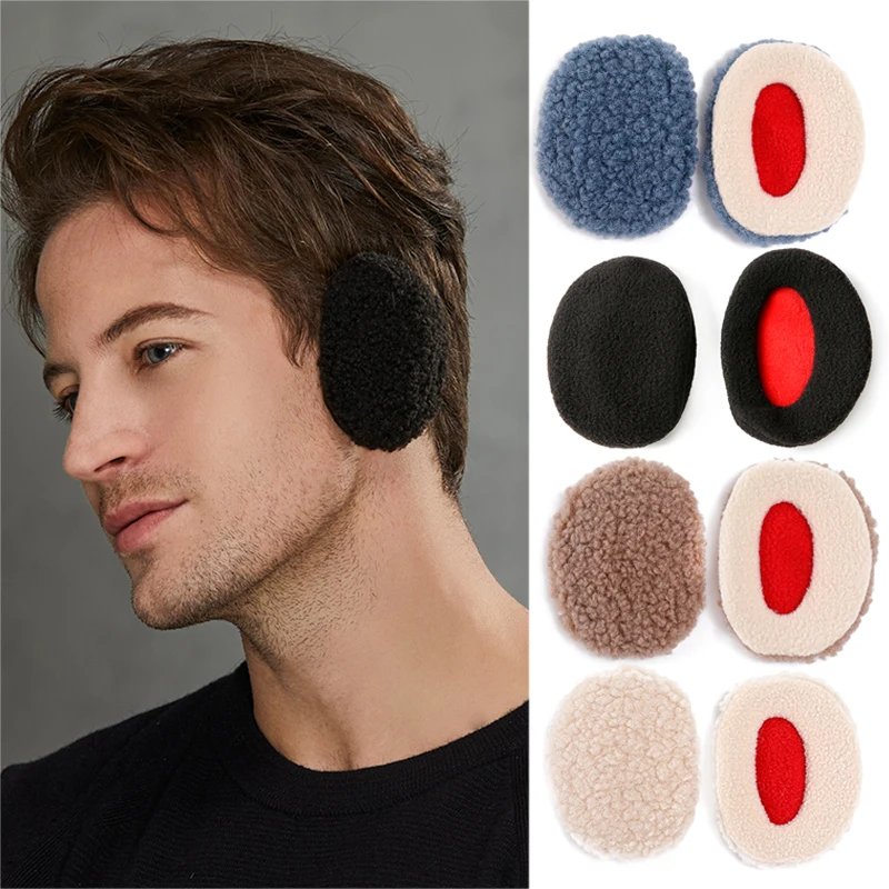 

Winter Bandless Ear Warmers Earmuffs Foldable Ear Cover for Adult Men Women TC21