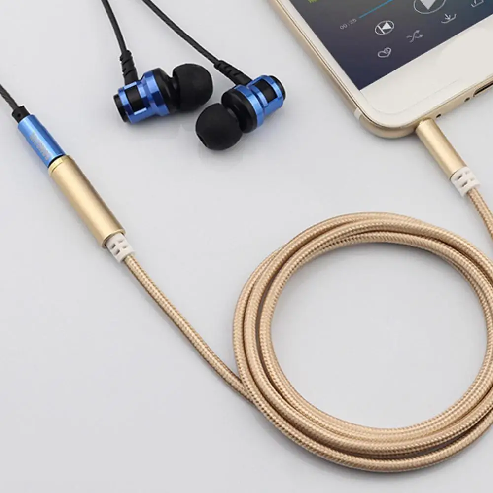

Headphone Extension Cable M/F Audio Stereo Extender Jack Mm Cable To Cable Audio Earp 3.5mm Stereo 3.5 Female Cord Aux Male R3S2