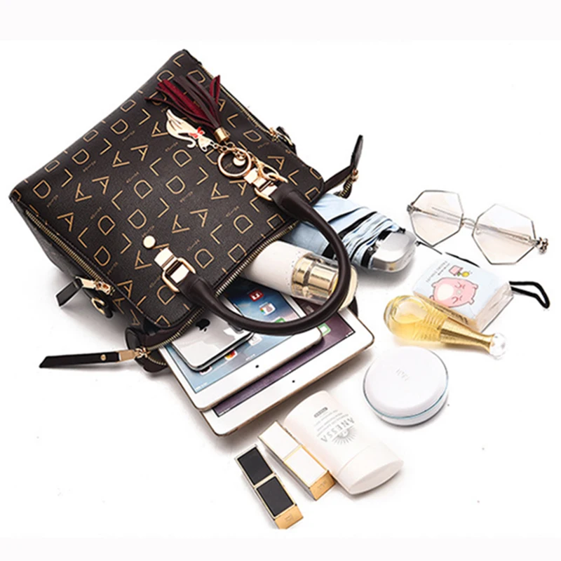 Популярная женская сумка с принтом на плечо роскошная дизайнерская