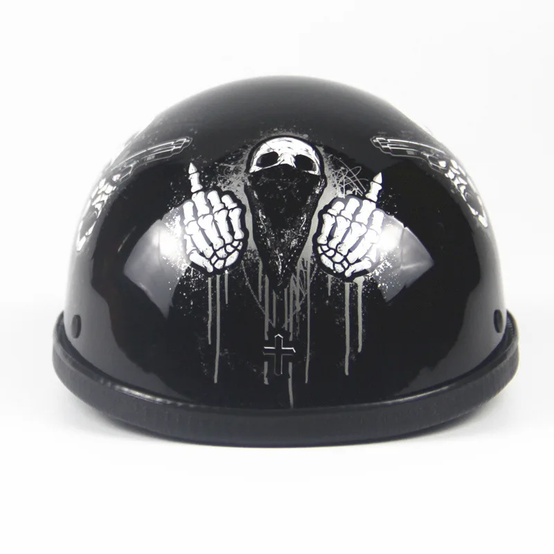 Мотоциклетный шлем ретро для Honda Aprilia Piaggio в японском стиле EE Половина лица летняя